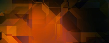 Soyut geometrik duvar kağıdı. Geometrik renkli şekiller. Çokgen arka plan. Bir teknolojinin dijital illüstrasyonuName.