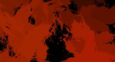 Sanatsal soyut arkaplan. Doku boyalı duvar kağıdı. Boya darbeleriyle yaratıcı bir illüstrasyon. Fırça desenli resim.