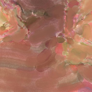 El yapımı sürreal soyut desenli suluboya. Modern sanatsal resim. 2D çizim. Arkaplan boyası karışımı. Yaratıcı duvar sanatı. Çağdaş sanat.