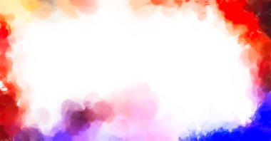 Yüzeyde suluboya vuruşlar. Sanatsal arkaplan resmi. Tablo üzerinde soyut resim. Fırça darbeleri. Çağdaş sanat. El işçiliğinin renkli dokusu. Modern resim.