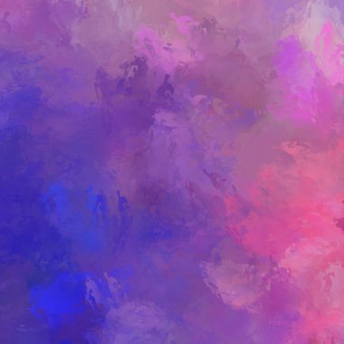 Duvar sanatı Eşsiz ve yaratıcı illüstrasyon. Fırça darbesi ile boyanmış. Renkli fırça darbelerinin soyut arkaplanı. Fırçalanmış canlı duvar kâğıdı. Boyalı sanatsal yaratım.