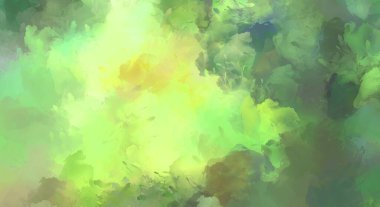 Modern sanat. Taranmış Boyalı Soyut Arkaplan. Fırça darbesi ile boyanmış. Boya darbeleri. 2B Görüntü.