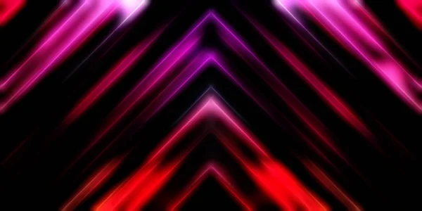 Abstract Shining Geometric Lights Background Fractal Symmetric Graphic Illustration Intersecting — Stock Photo, Image