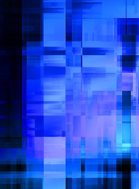 Renkli ve canlı geometrik şekiller katmanları var. Bir teknoloji planının dijital illüstrasyonu. Gelecekçi tasarım şablonu.