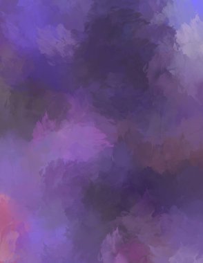 Renkli fırça darbelerinin 2D çizimi. Dekoratif desenli resim. canlı boya desenli arkaplan.