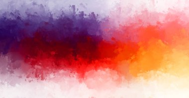 Modern sanat. Taranmış Boyalı Soyut Arkaplan. Fırça darbesi ile boyanmış. Boya darbeleri. 2B Görüntü.