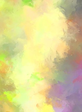 Sanatsal canlılık ve renkli duvar kağıdı. Taranmış Soyut Arkaplan. Fırça darbeli resim. 