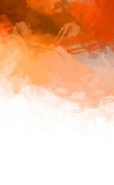 Modern sanat. Taranmış Boyalı Soyut Arkaplan. Fırça darbesi ile boyanmış. Boya darbeleri. 2B Görüntü.