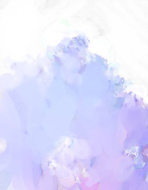 2D çizim. Sanatsal arkaplan resmi. Tablo üzerinde soyut resim. Çağdaş sanat. El yapımı resim. Renkli doku. Modern sanat eserleri. Yüzeyde suluboya fırça darbeleriyle boyama.