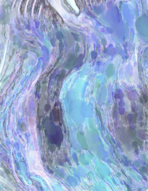 Modern sanat eserleri. Artistik suluboya fon malzemesi. Eşsiz suluboya rastgele desen. Yaratıcı soyutlama. Dijital doku duvar kağıdı. 2d illüstrasyon. 