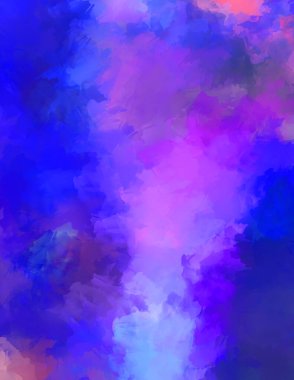 Sanatsal canlılık ve renkli duvar kağıdı. Taranmış Soyut Arkaplan. Fırça darbeli resim. 