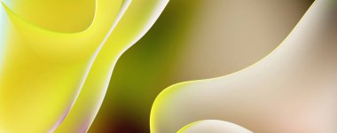 Soyut arkaplan. Değişken renk değişim dalgaları, dinamik hareketlerle. Işık dalgalarının neon renkli soyut tasarımı. Duvar kağıdı, afiş, arkaplan, kart, kitap illüstrasyonu, web sitesi.