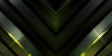 Soyut parlayan geometrik ışıklar arka planda. Fraktal simetrik grafik çizimi. Parıldayan ve parıldayan çubukları kesiştir.