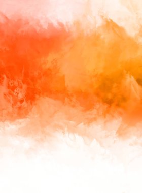 Renkli fırça darbelerinin 2D çizimi. Dekoratif desenli resim. canlı boya desenli arkaplan.