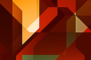 Üçgen arka planda üst üste dizayn ediliyor. Soyut geometrik duvar kağıdı. Geometrik renkli üçgen şekiller.