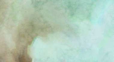 Yumuşak suluboya duvar kağıdı. Hafifçe fırçalanmış renkleri olan sanatsal bir resim. Pastel renkler arkaplana dokunmuş. Soyut duvar sanatı..