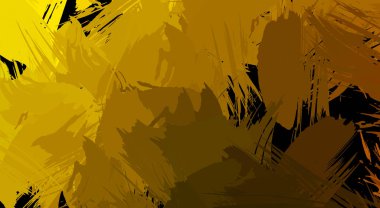 Canlı fırça darbeleriyle boyanmış. Renkli desenli resim. Fırçalanmış duvar kağıdını boya.