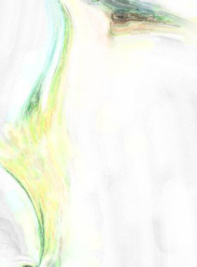 Poster, duvar sanatı, afiş, kart, kitap kapağı veya ambalaj için pastel renkli suluboya resim. Alkol mürekkebini andıran rahatlatıcı fırça darbelerinin modern resmi.