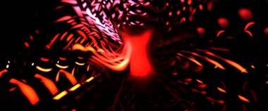 Işık parçacık izleri. Parlayan parçacıkları ve çizgileri olan ışık patlaması yıldızı. Güzel hareketli soyut ışın arkaplanı.