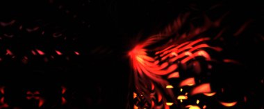 Işık parçacık izleri. Parlayan parçacıkları ve çizgileri olan ışık patlaması yıldızı. Güzel hareketli soyut ışın arkaplanı.