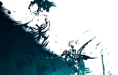 Duvar sanatı Eşsiz ve yaratıcı illüstrasyon. Fırça darbesi ile boyanmış. Renkli fırça darbelerinin soyut arkaplanı. Fırçalanmış canlı duvar kâğıdı. Boyalı sanatsal yaratım.