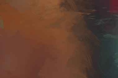 Renkli fırça darbelerinin soyut arkaplanı. fırçalanmış canlı duvar kağıdı. resmedilmiş sanat eseri. Eşsiz ve yaratıcı illüstrasyon.