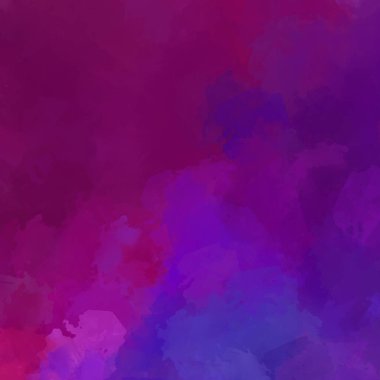 Yaratıcı soyut resim. Artistik fırça darbeleriyle donatılmış. Renkli ve canlı bir illüstrasyon. boyalı sanat.