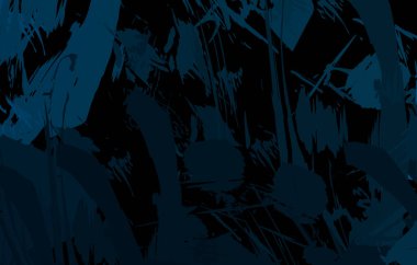 Sanatsal soyut arkaplan. Doku boyalı duvar kağıdı. Boya darbeleriyle yaratıcı bir illüstrasyon. Fırça desenli resim.