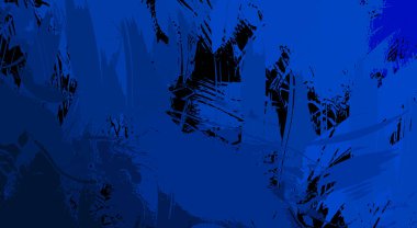 Sanatsal soyut arkaplan. Doku boyalı duvar kağıdı. Boya darbeleriyle yaratıcı bir illüstrasyon. Fırça desenli resim.