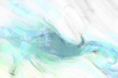 Poster, duvar sanatı, afiş, kart, kitap kapağı veya ambalaj için pastel renkli suluboya resim. Alkol mürekkebini andıran rahatlatıcı fırça darbelerinin modern resmi.