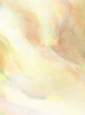 Yumuşak suluboya duvar kağıdı. Hafifçe fırçalanmış renkleri olan sanatsal bir resim. Pastel renkler arkaplana dokunmuş. Soyut duvar sanatı..