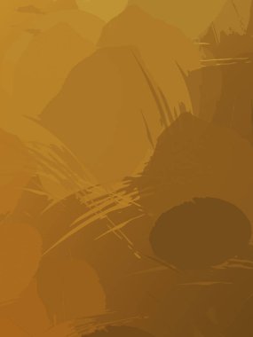 Fırça darbesi ile boyanmış. Sanatsal canlılık ve renkli duvar kâğıdı. Kaotik resim. Taranmış Boyalı Soyut Arkaplan. 