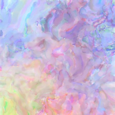 Soyut doku. Yüzeyde etkileyici el yapımı suluboya. Suluboya fırça darbeleri. Modern sanat. Çok renkli arkaplan. Çağdaş duvar sanatı. Renkli bir fon. 2d illüstrasyon.