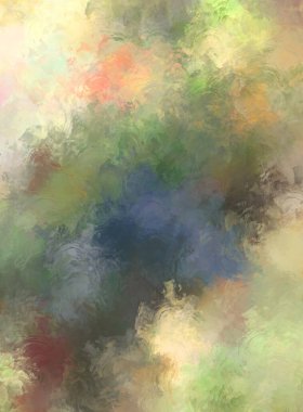 Sanatsal canlılık ve renkli duvar kağıdı. Taranmış Soyut Arkaplan. Fırça darbeli resim. 