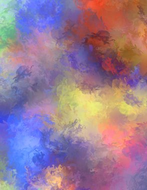 Sanatsal canlılık ve renkli duvar kağıdı. Taranmış Soyut Arkaplan. Fırça darbeli resim. 