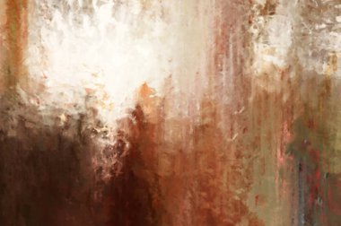 Modern sanat. Renkli çağdaş sanat eserleri. Renkli boya darbeleri. Soyut arkaplanda fırça darbeleri. Fırça boyası. Eşsiz duvar sanatı.