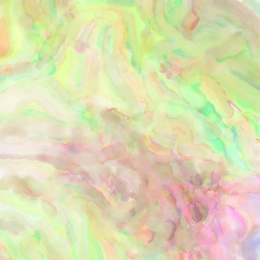 Soyut doku. Yüzeyde etkileyici el yapımı suluboya. Suluboya fırça darbeleri. Modern sanat. Çok renkli arkaplan. Çağdaş duvar sanatı. Renkli bir fon. 2d illüstrasyon.