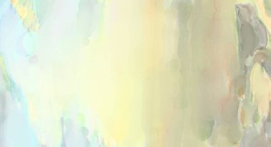 Poster, duvar sanatı, afiş, kart, kitap kapağı veya ambalaj için pastel renkli suluboya resim. Alkol mürekkebini andıran rahatlatıcı fırça darbelerinin modern resmi.