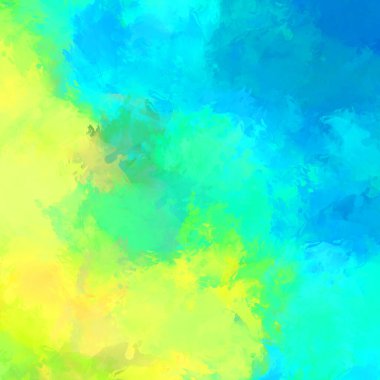 Duvar sanatı Eşsiz ve yaratıcı illüstrasyon. Fırça darbesi ile boyanmış. Renkli fırça darbelerinin soyut arkaplanı. Fırçalanmış canlı duvar kâğıdı. Boyalı sanatsal yaratım.