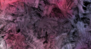 Modern sanat. Taranmış Boyalı Soyut Arkaplan. Fırça darbesi ile boyanmış. Boya darbeleri. 2B Görüntü