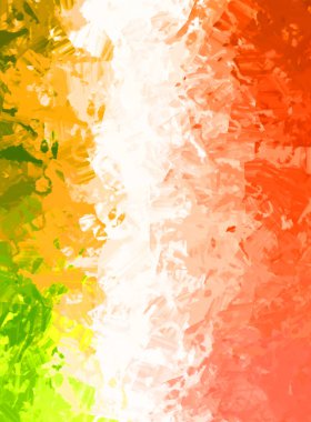 Sanatsal soyut arkaplan. Doku boyalı duvar kağıdı. Boya darbeleriyle yaratıcı bir illüstrasyon. Fırça desenli resim.