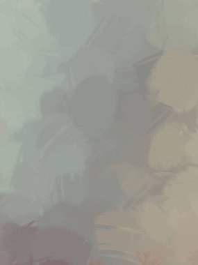 Vahşi fırça darbeleri. Taranmış Boyalı Soyut Arkaplan. Fırça darbesi ile boyanmış. Boya darbeleri. 2B Görüntü.