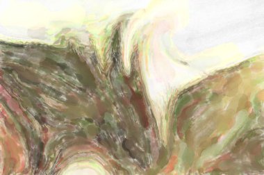 Modern sanat eserleri. Artistik suluboya fon malzemesi. Eşsiz suluboya rastgele desen. Yaratıcı soyutlama. Dijital doku duvar kağıdı. 2d illüstrasyon. 