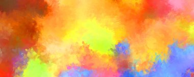 Sanatsal soyut arkaplan. Doku boyalı duvar kağıdı. Boya darbeleriyle yaratıcı bir illüstrasyon. Fırça desenli resim.