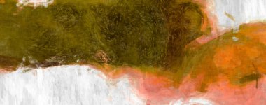 Soyut arkaplanda pürüzlü fırça darbeleri. Fırça boyası. Renkli boya darbeleri. Eşsiz duvar sanatı. Tuvaldeki modern sanat. Renkli çağdaş sanat eserleri. 