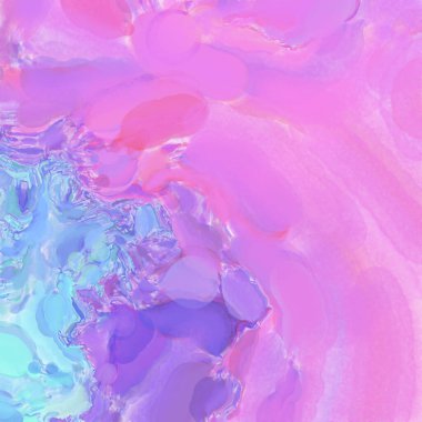 Soyut doku. Yüzeyde etkileyici el yapımı suluboya. Suluboya fırça darbeleri. Modern sanat. Çok renkli arkaplan. Çağdaş duvar sanatı. Renkli bir fon. 2d illüstrasyon.