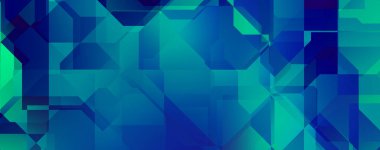 Soyut geometrik duvar kağıdı. Geometrik renkli şekiller. Çokgen arka plan. Bir teknolojinin dijital illüstrasyonuName.