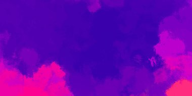 Canlı boya desenli arka plan. Renkli fırça darbelerinin 2B çizimi. Dekoratif doku resmi. Boyalı arkaplan.