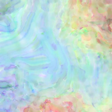 El yapımı sürreal soyut desenli suluboya. Modern sanatsal resim. 2D çizim. Arkaplan boyası karışımı. Yaratıcı duvar sanatı. Çağdaş sanat.