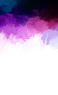 Modern sanat. Taranmış Boyalı Soyut Arkaplan. Fırça darbesi ile boyanmış. Boya darbeleri. 2B Görüntü.